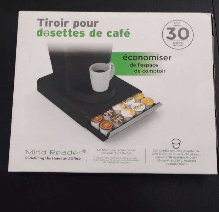 Tabuleiro de cápsulas café