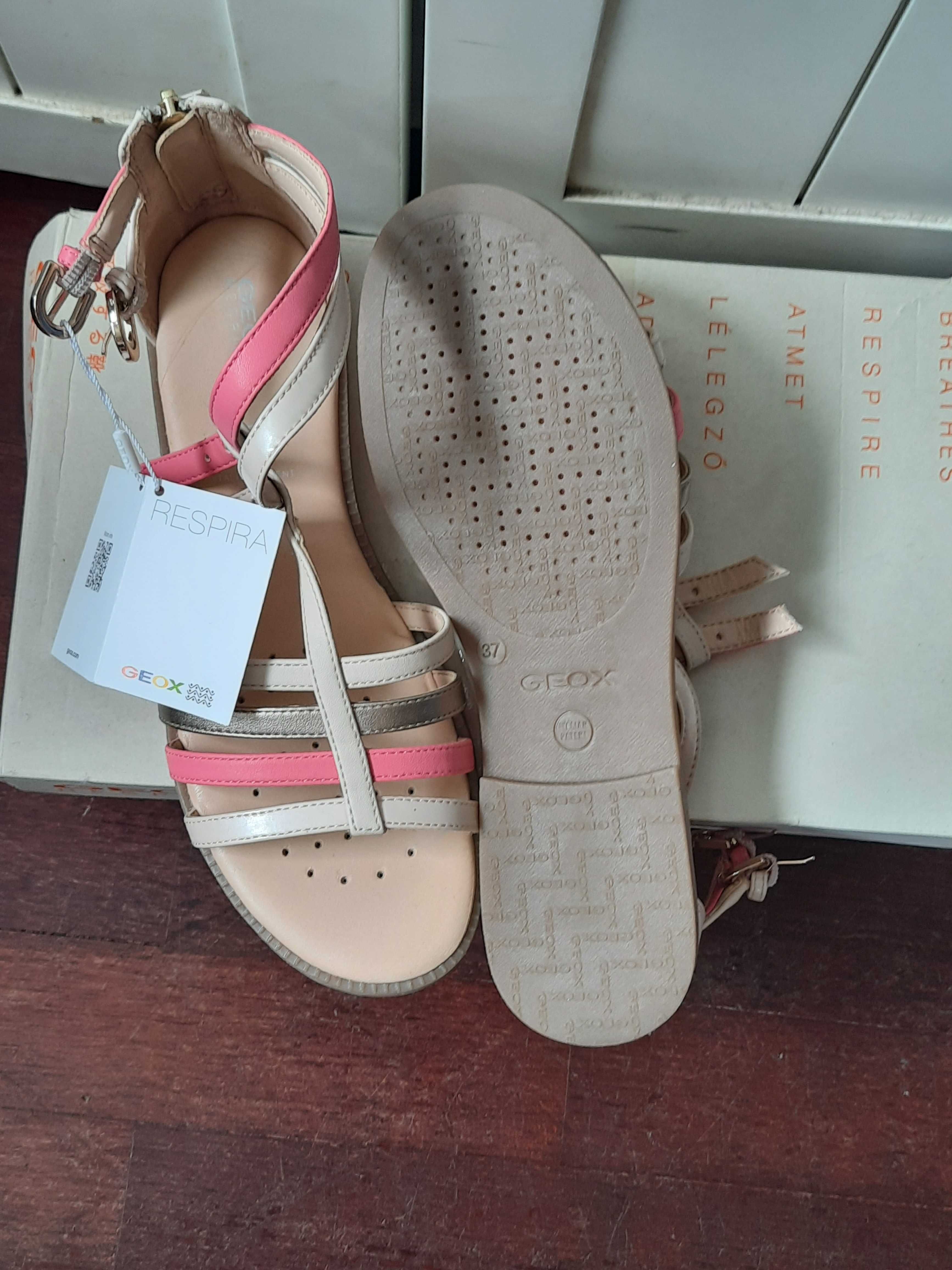 sandalias mulher geox 37
