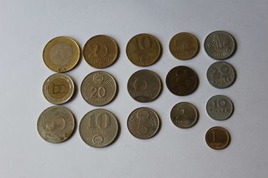 Monety używane Węgry