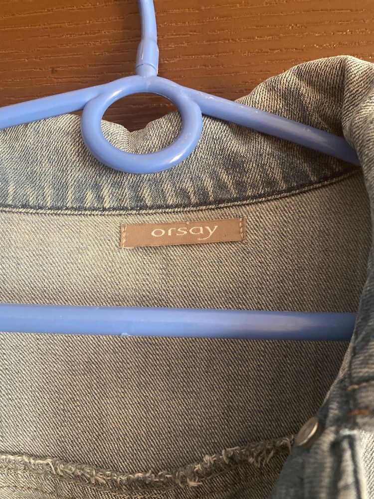 Джинсовий піджак  Orsey,38 розмір.