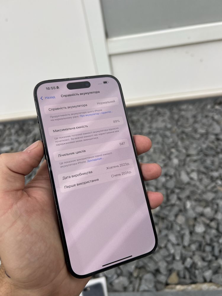 iPhone 15 Pro Max 256 Gb Black Titanium айфон 15 про мах 256