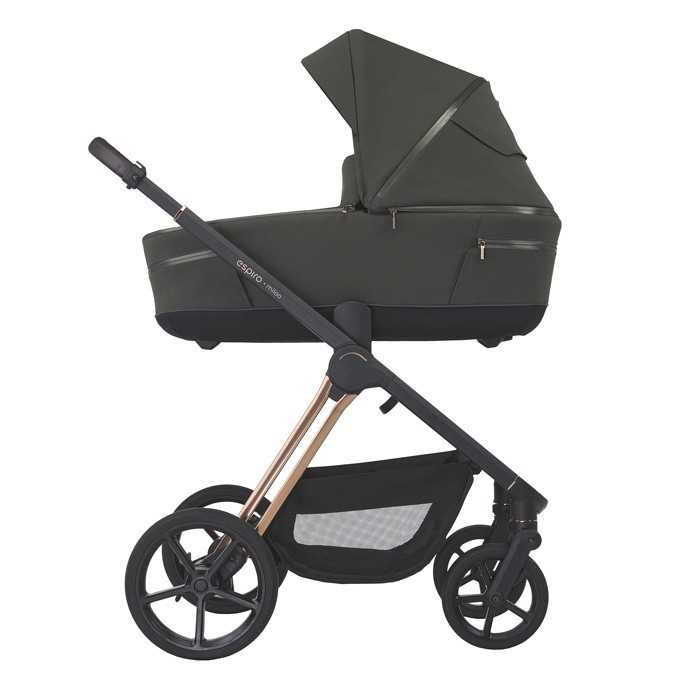 Espiro Miloo 4w1 wózek+Maxi Cosi Pebble 360 Pro+baza FamilyFix 360 Pro