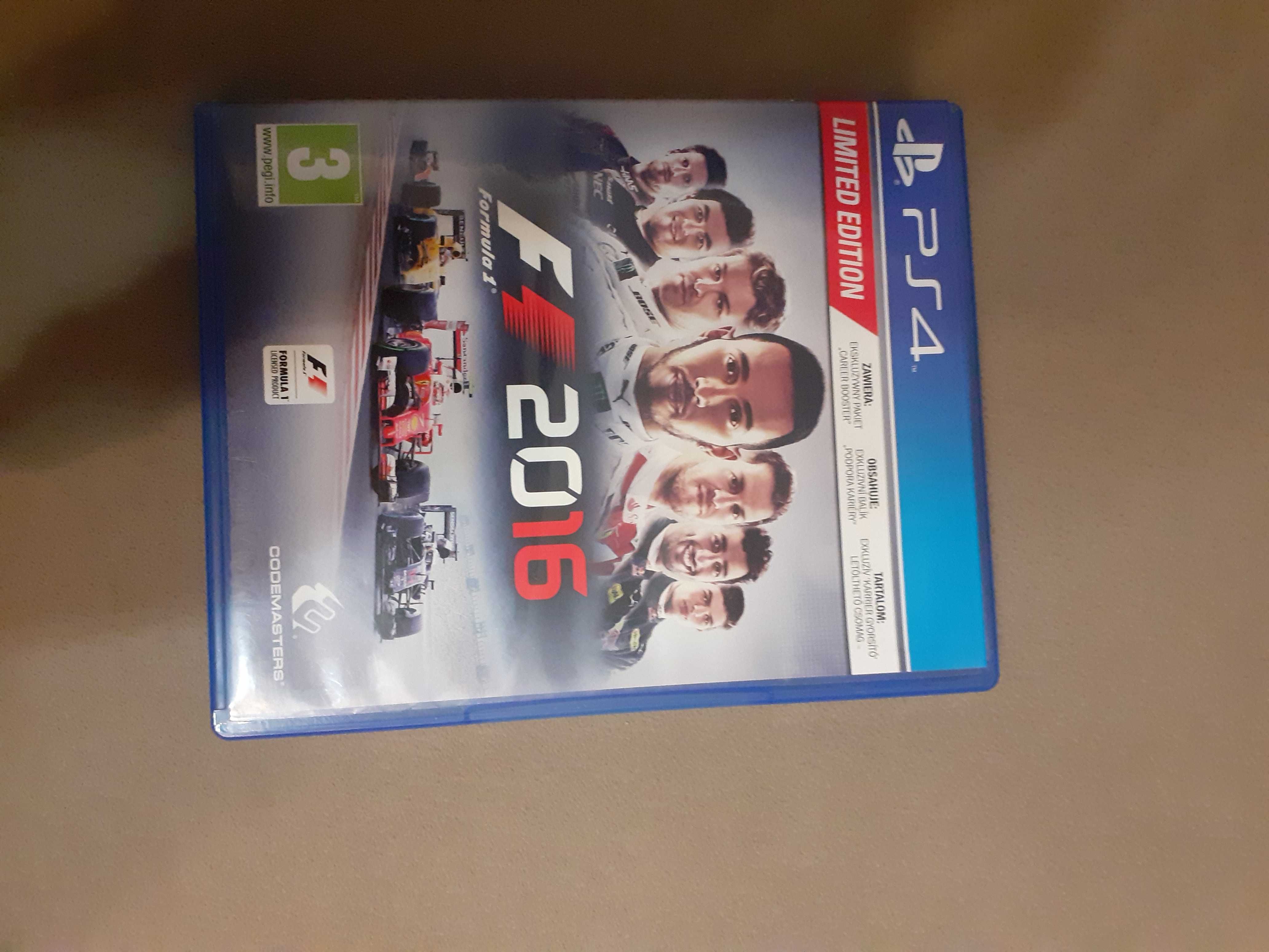 Gra Ps4 Formula1  2016 edycja limitowana