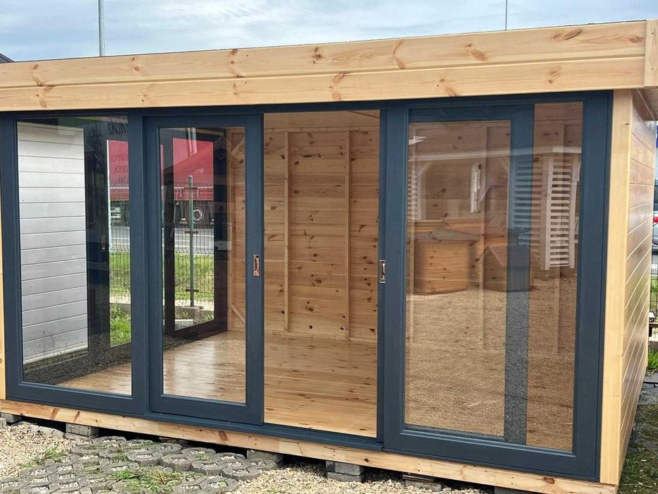 Ogród zimowy,altana przeszklona,drewniana,zimowa,ogrodowa4x3m,4x4m