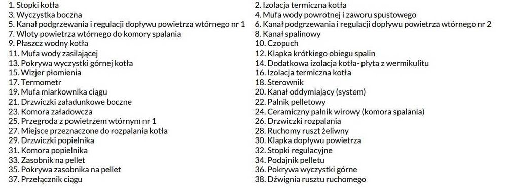 Kocioł hybrydowy, dwupaliwowy na pellet, drewno MPM Wood Pell 14 kW