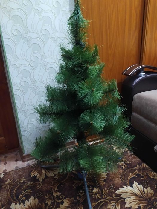 Пухнаста ялинка 1м. Сосна без ніжок, а з кріпленням на Новий рік Елка