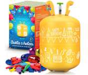 Butla Z Helem 0,20 m3 + Balony i Wstążka! ZESTAW IMPREZOWY!