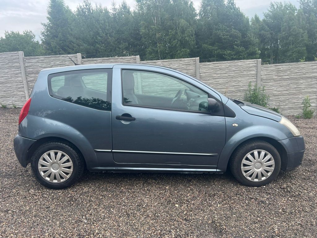 Citroen C2 1.4 diesel rok 2008. Przebieg 241tys. ISOFIX