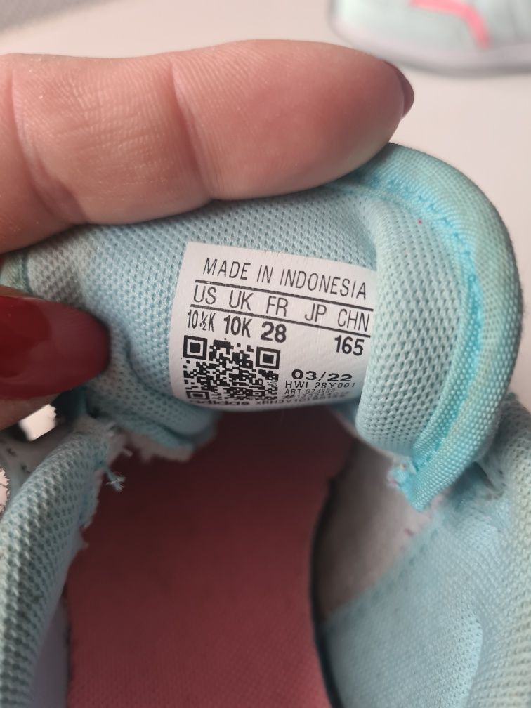 Buty dziewczęce adidas rozm 28