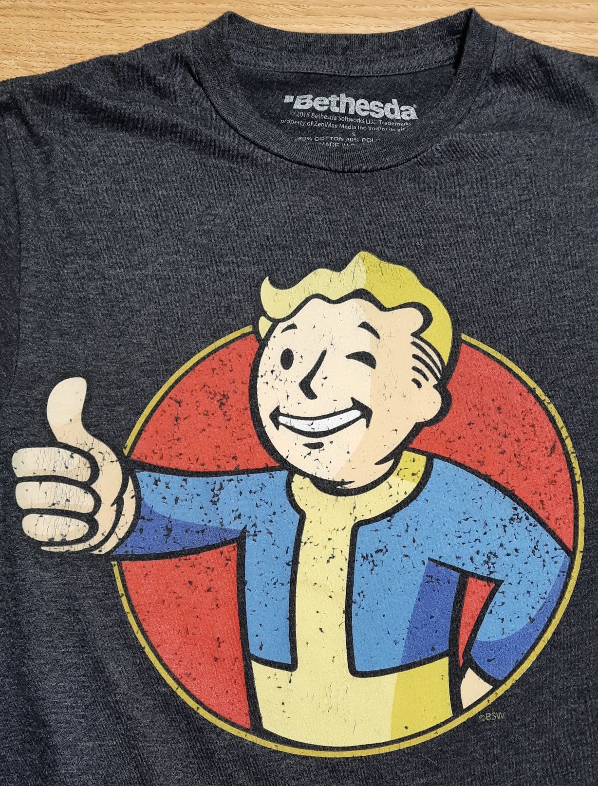 Koszulka Bethesda Fallout S Szara