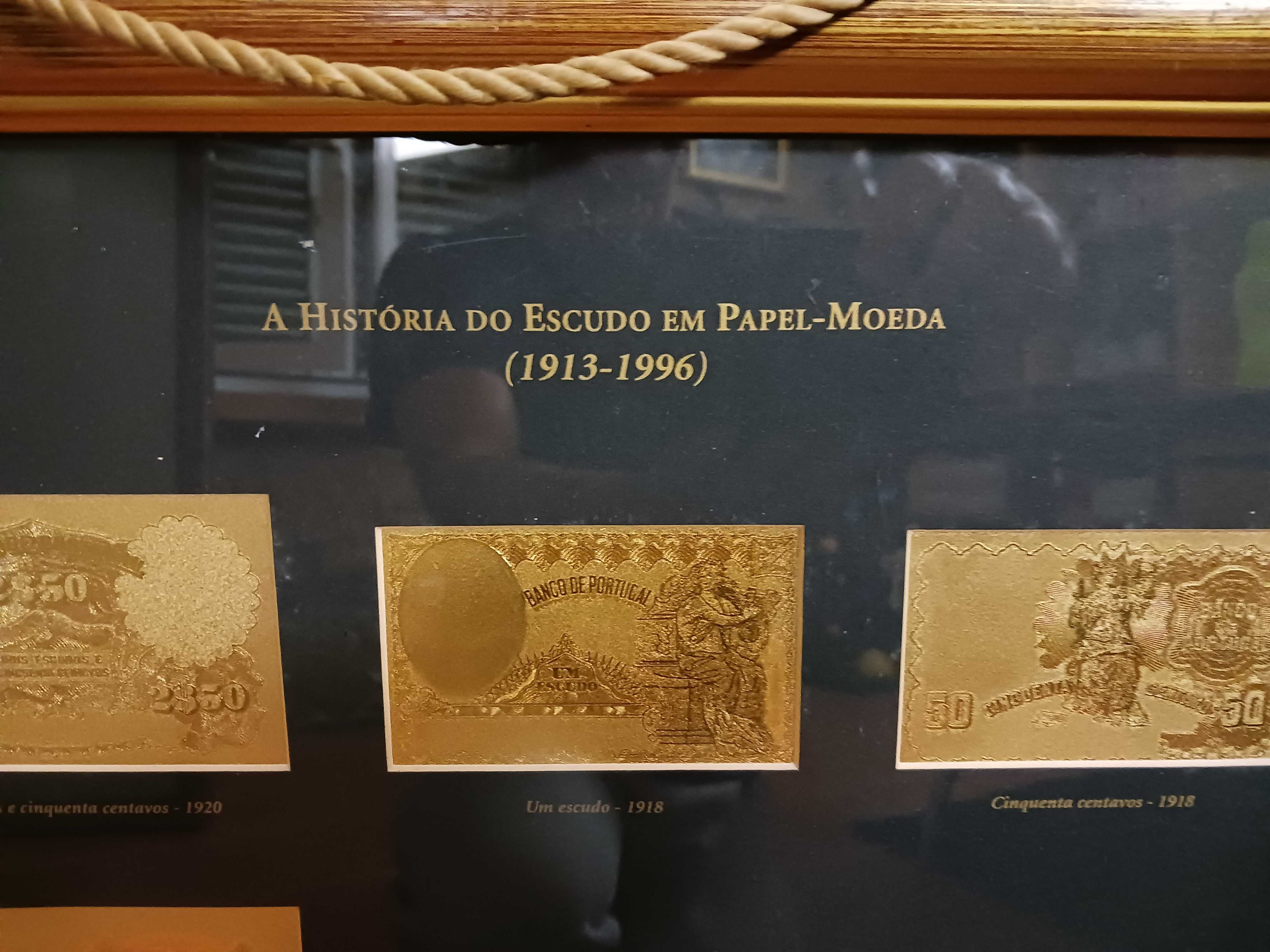 A historia do escudo em papel moeda