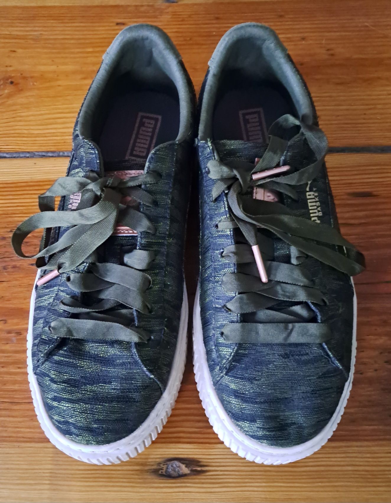 Damskie buty Puma Basket Platform 38,5