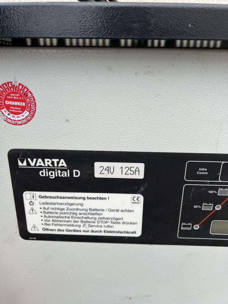 Prostownik varta digital d 24/125 eu 600 ah