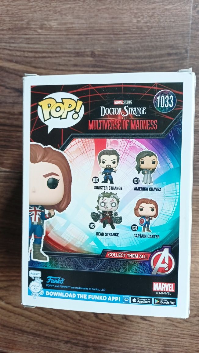 Funko Pop Captain Carter 1033 Selina Kyle 281