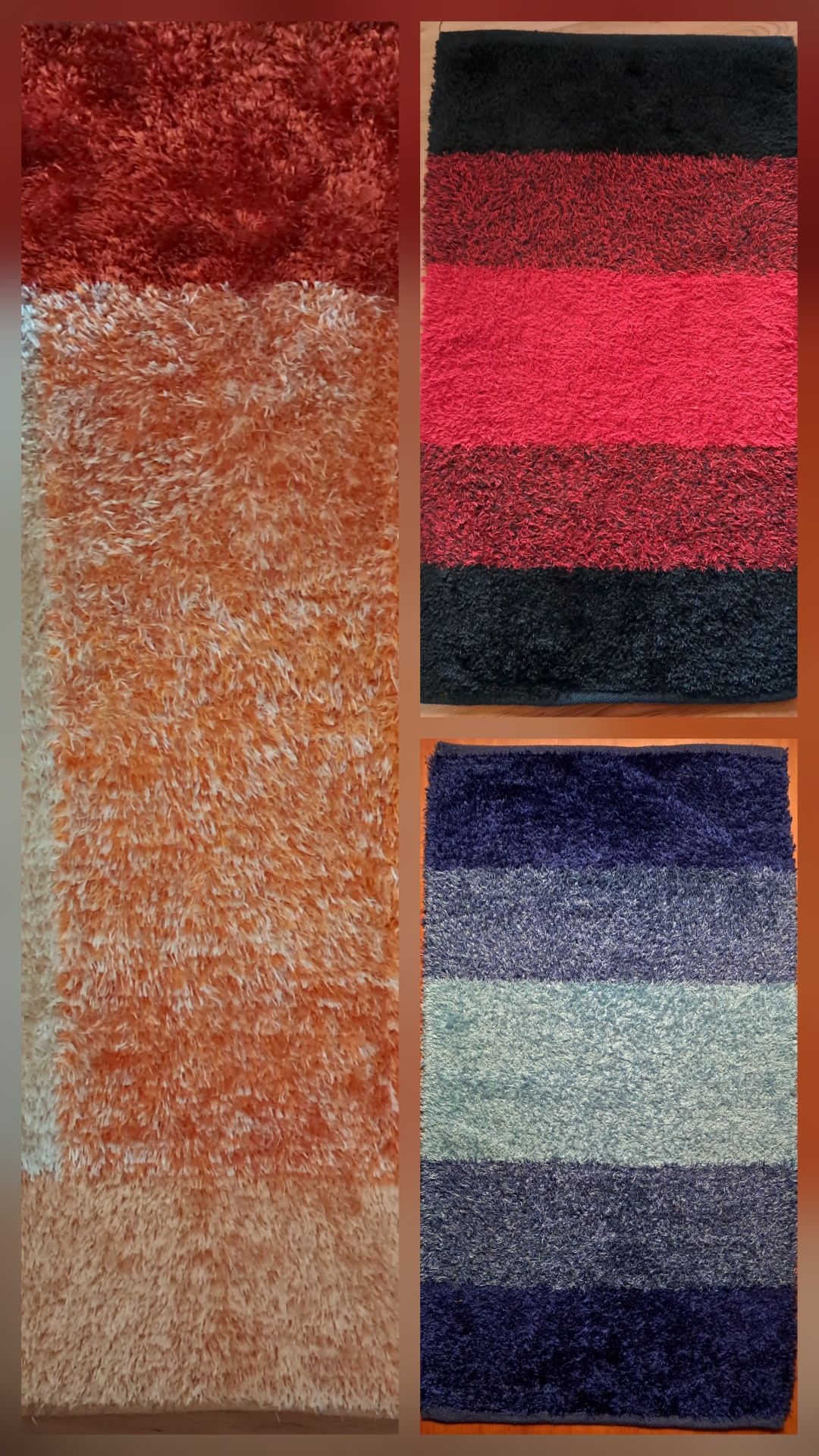 Conjunto de tapetes de quarto