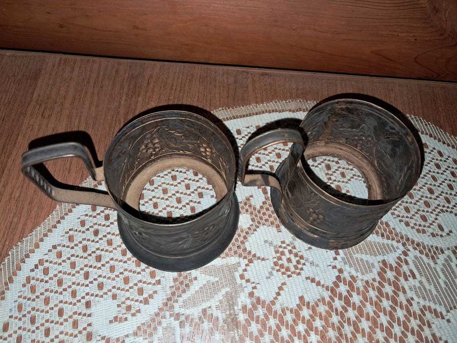 Два подстаканника Красносельский юв, 1960-е г