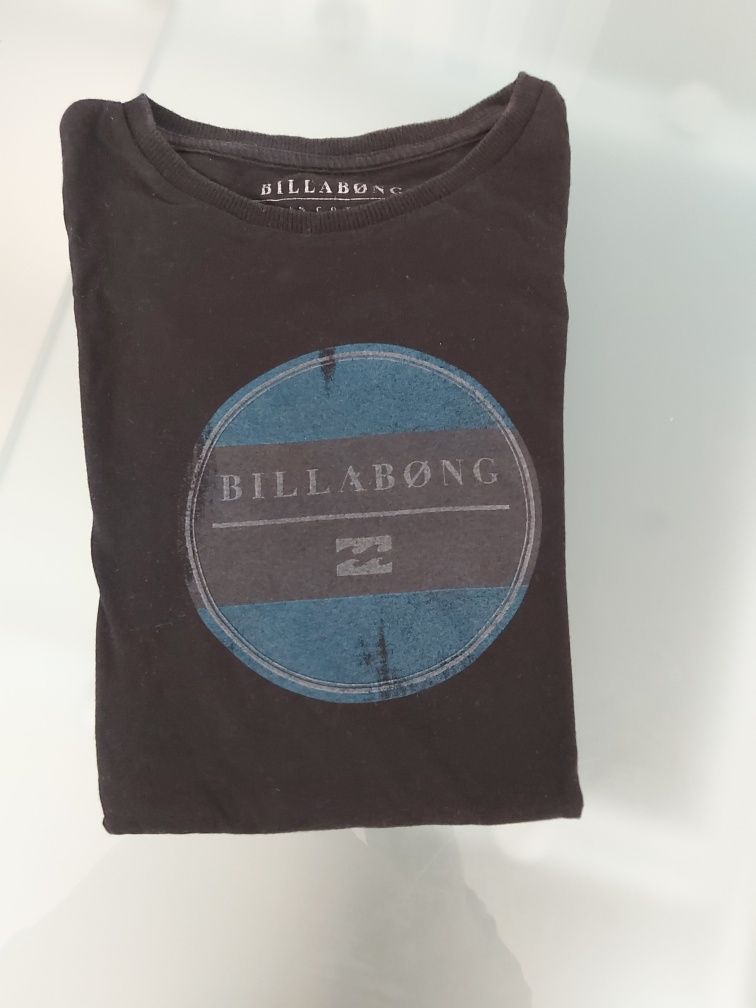 T-shirt Billabong preto vintage 16 anos 100% algodão