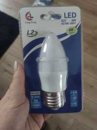Żarówka świeczka LED 4W biały ciepły