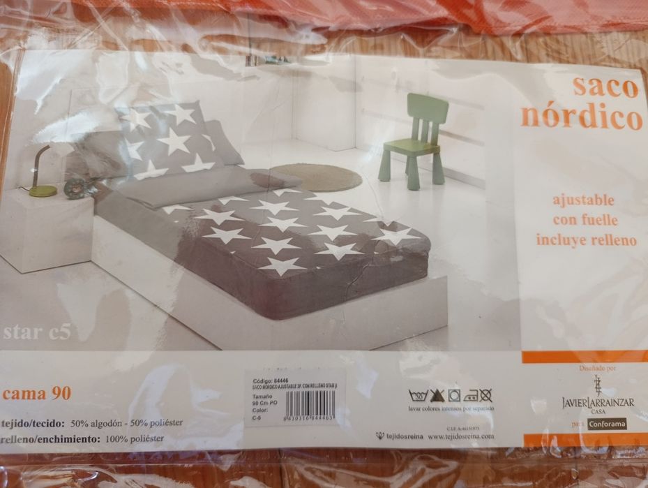 Edredão 'Saco nórdico" para criança