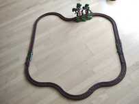 Prezent Zestaw torów Trackmaster Tomek i Przyjaciele + 22 tory + Las