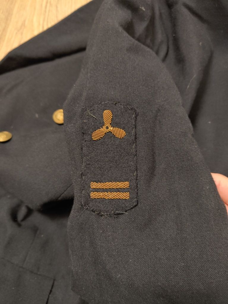 Stary mundur marynarka handlowa szkoła morska prl