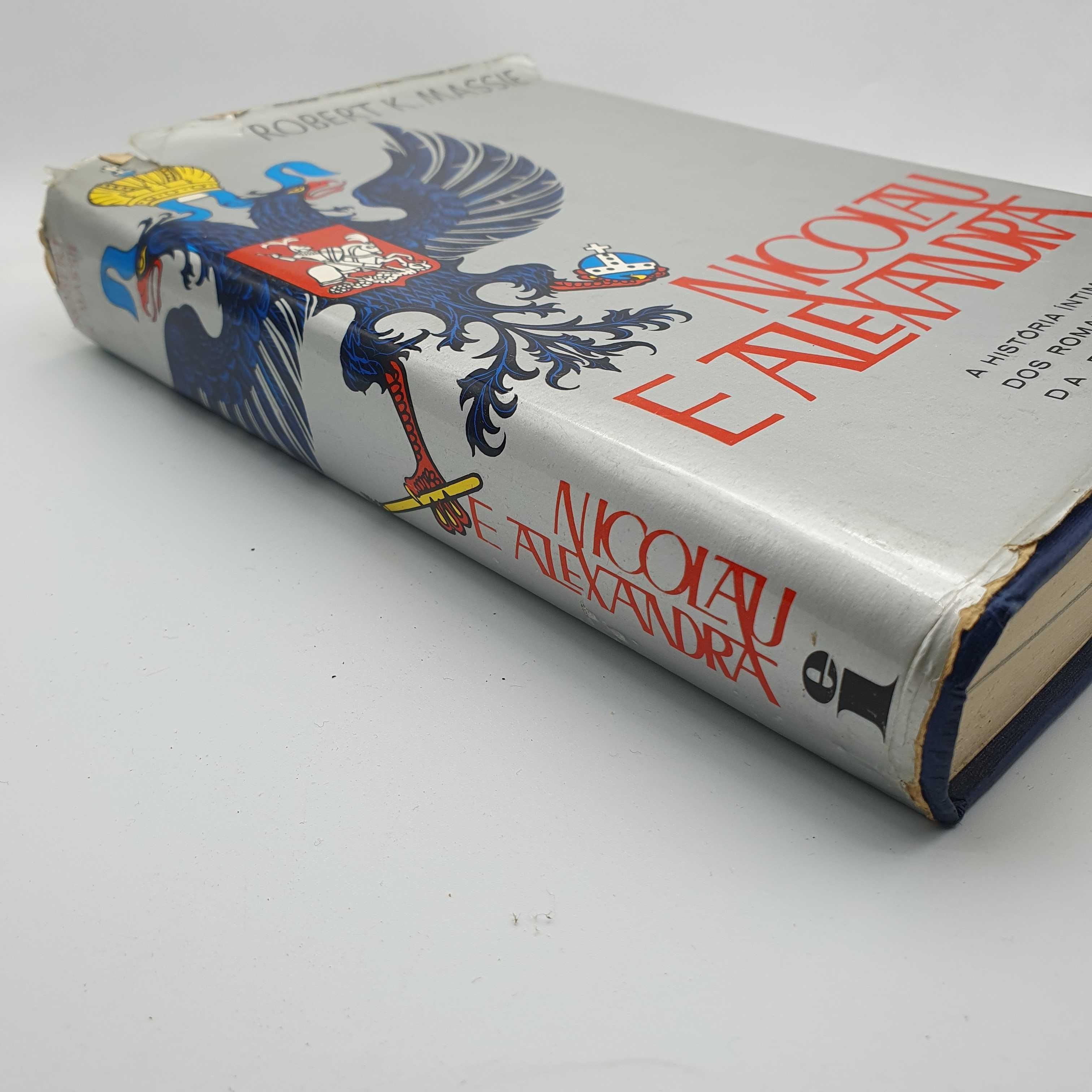 Livro - Robert K Massie - Nicolau e Alexandra - Ref-PA6