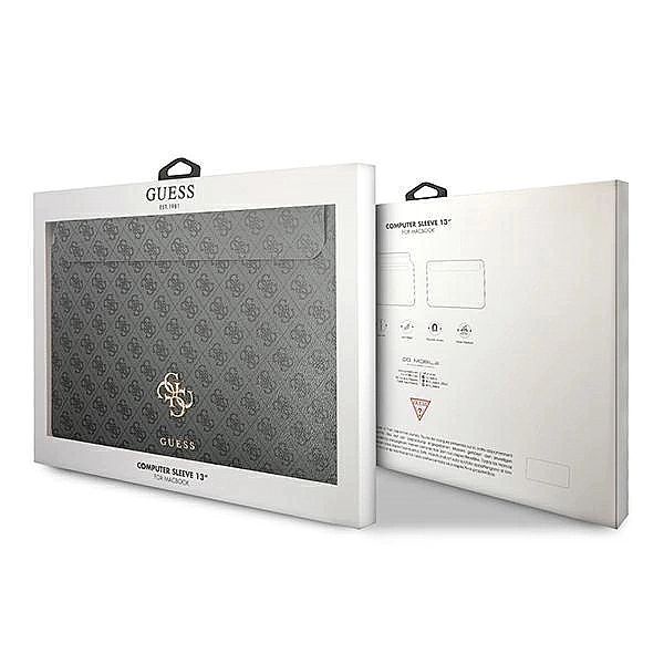 Pokrowiec Guess 4G Big Logo na laptopa 13'' - szary