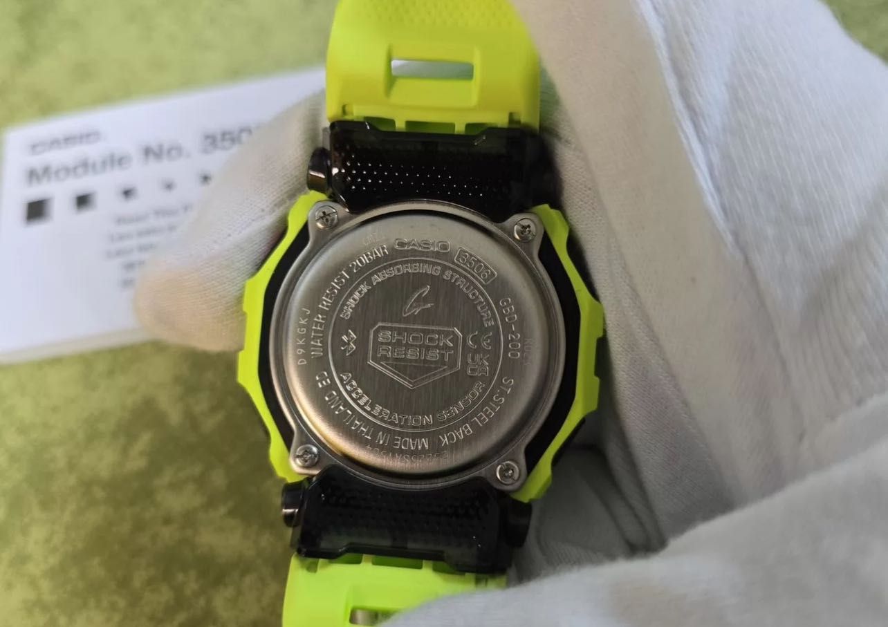 Мужские наручные часы Casio G-Shock GBD-200-9E