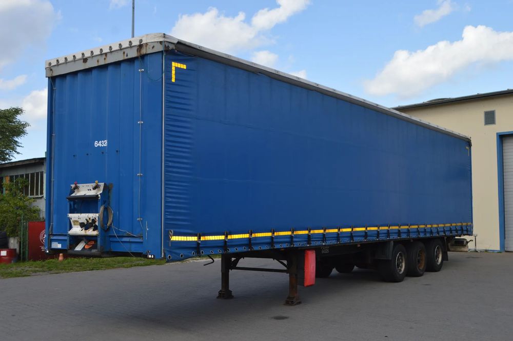 Krone SD  [14441] SD firana, Mega, osie BPW,  ład. 29,2 t. masa włas. 6,7 t.