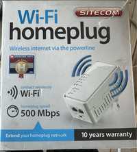 Transmiter sieciowy Sitecom LN-554 V1001. Wi-Fi 500 Mbps