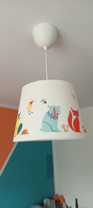 Wisząca lampa dziecieca