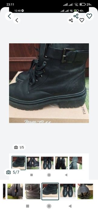 Продам жіночі зимові ботінки