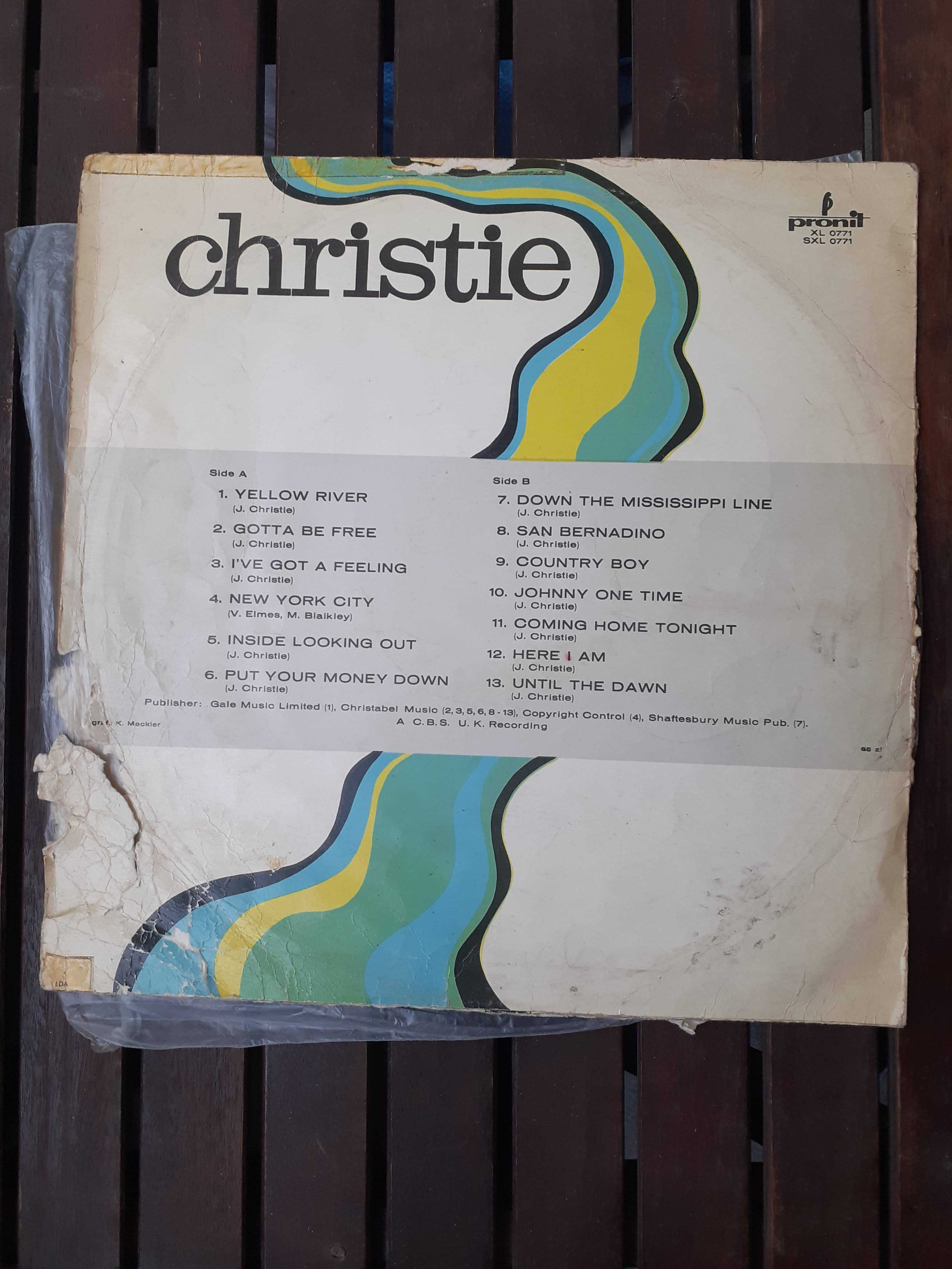 Płyta winylowa - Christine