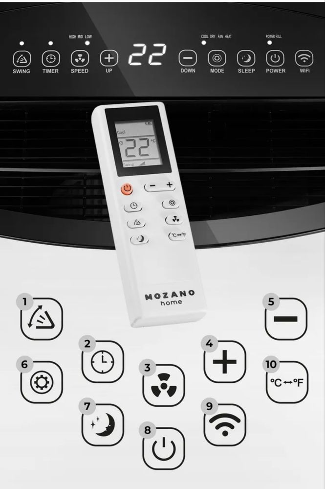 Klimatyzator przenośny Mozano Arctic Xperience 4,7kW