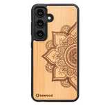 Etui Bewood Mandala Jabłoń drewniane na Samsung Galaxy A55/5g - jasnob