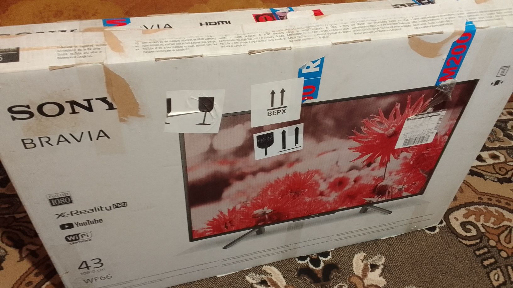 Телевізор Sony BRAVIA KDL43WF665BR