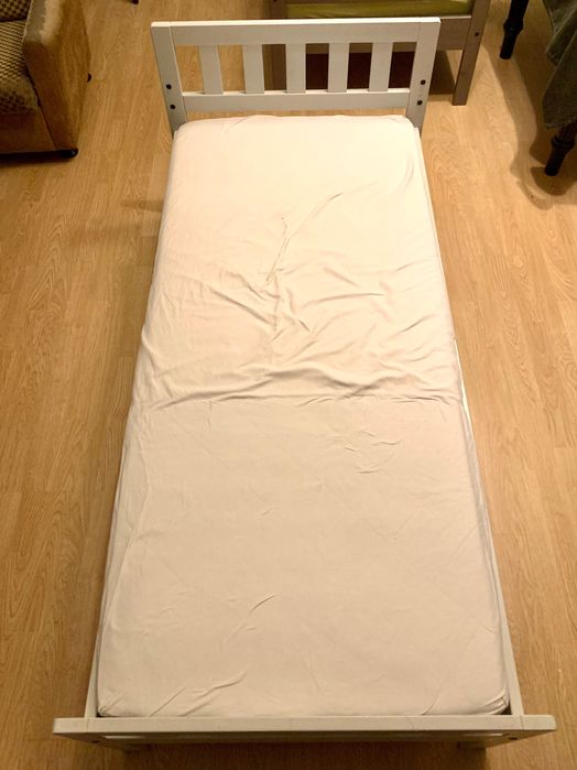 Łóżko drewniane dziecięce IKEA 80x160