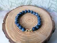 Handmade Bransoletka kamienie naturalne JASPIS_HEMATYT