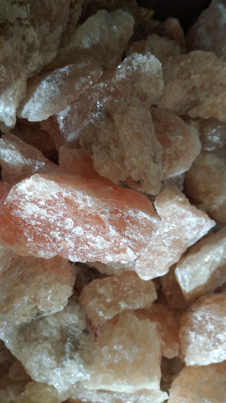 Sól kamienna różowa Kłodawska duże kawałki