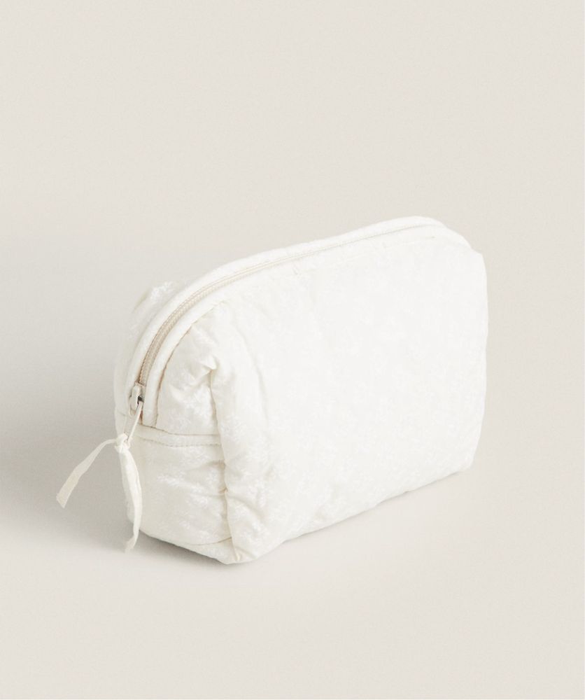 Nécessaire Pequeno Flores Zara Home NOVO