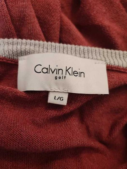 Sweter męski Calvin Klein w serek,bluzka L