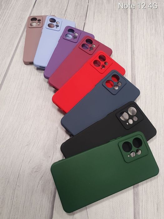 Чехол Силикон Бампер Накладка Xiaomi Redmi Note 12 4G Чохол редмі Ноте