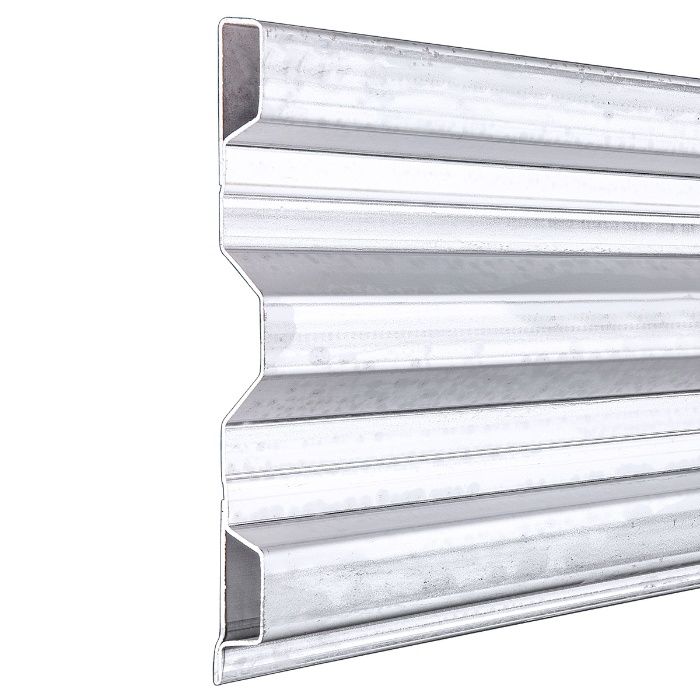 Profil burtowy HVAKKT 400 blacha 2,0 dł. 1m Burta stalowa do przyczep