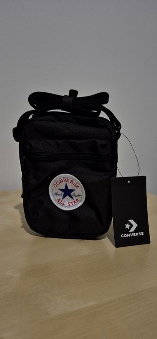 Converse czarna listonoszka nerka saszetka torebka. Oryginalna.