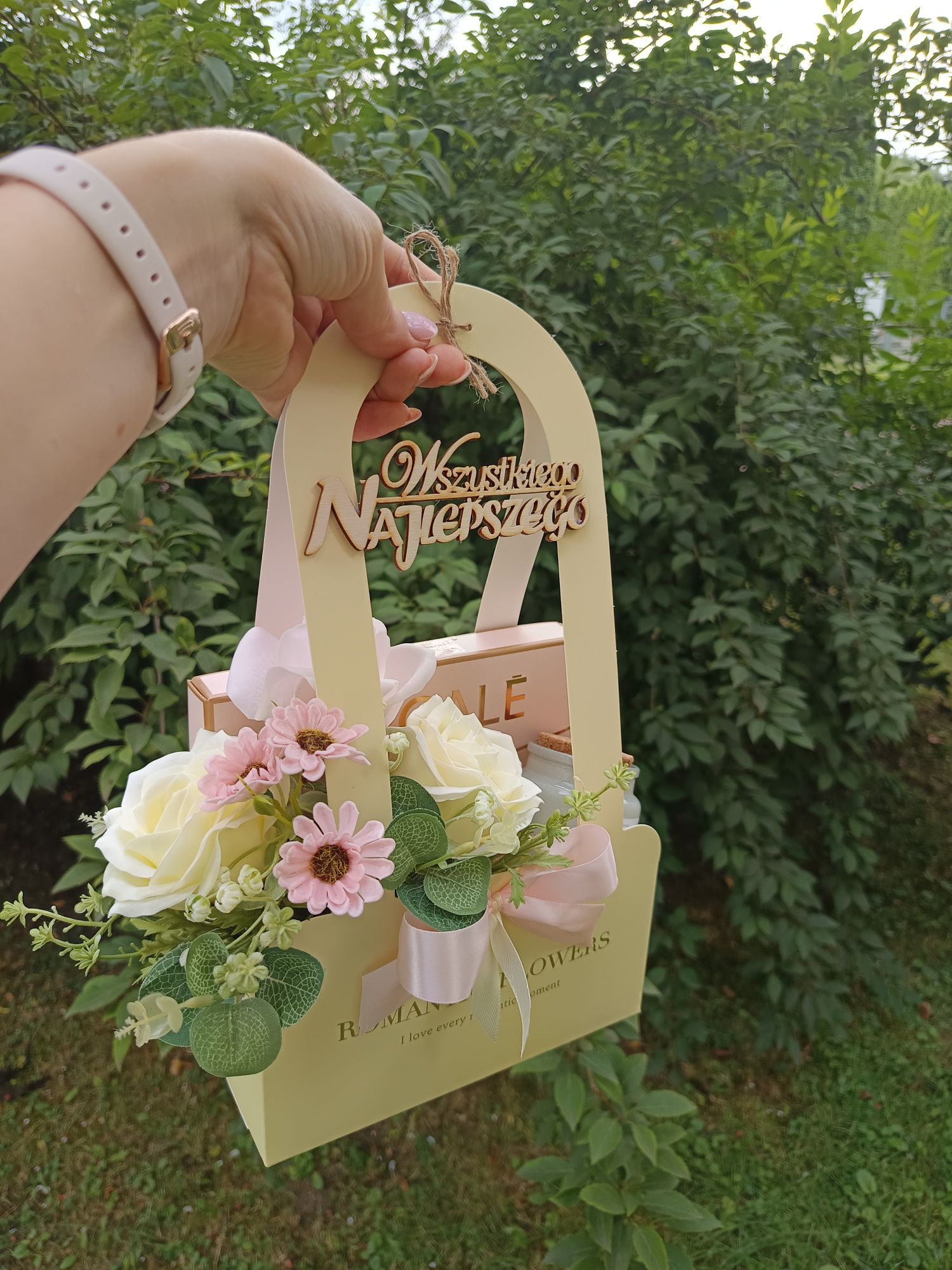 Flower boxy kwiaty mydlane