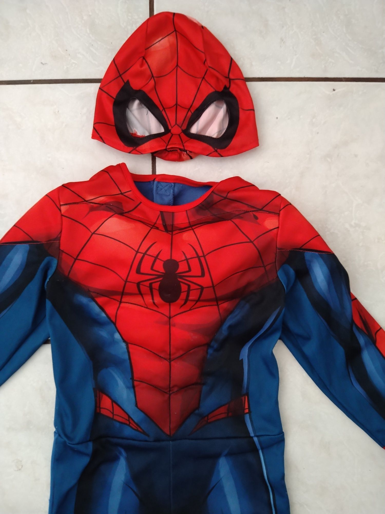 Strój Spiderman+ maska H&M 104