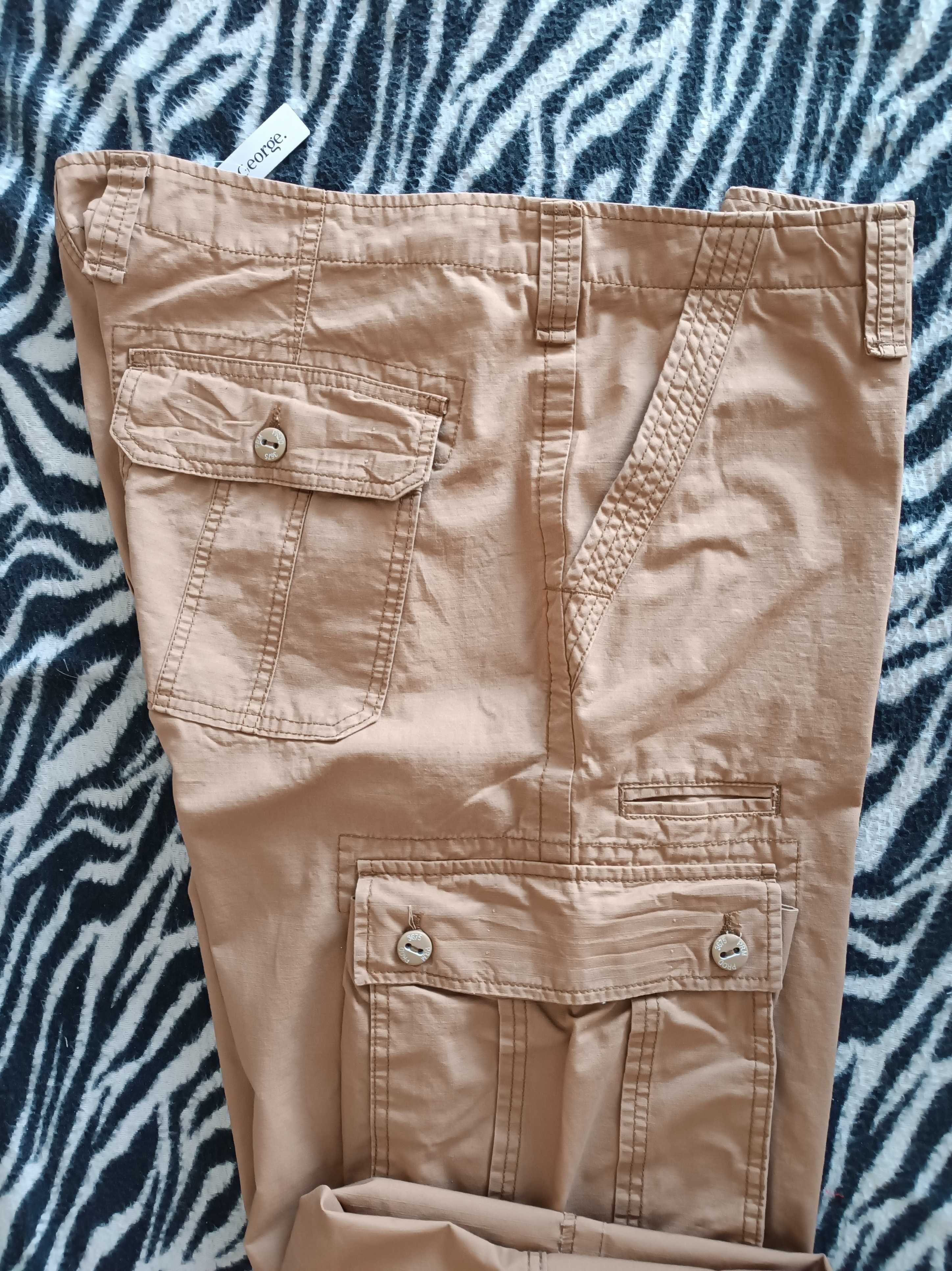 Брюки карго мужские GEORGE cotton стиль Boot cut