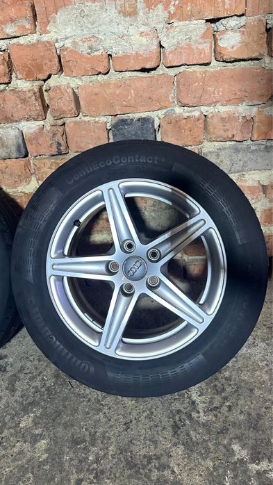 Титанові диски  з ризиною Audi
