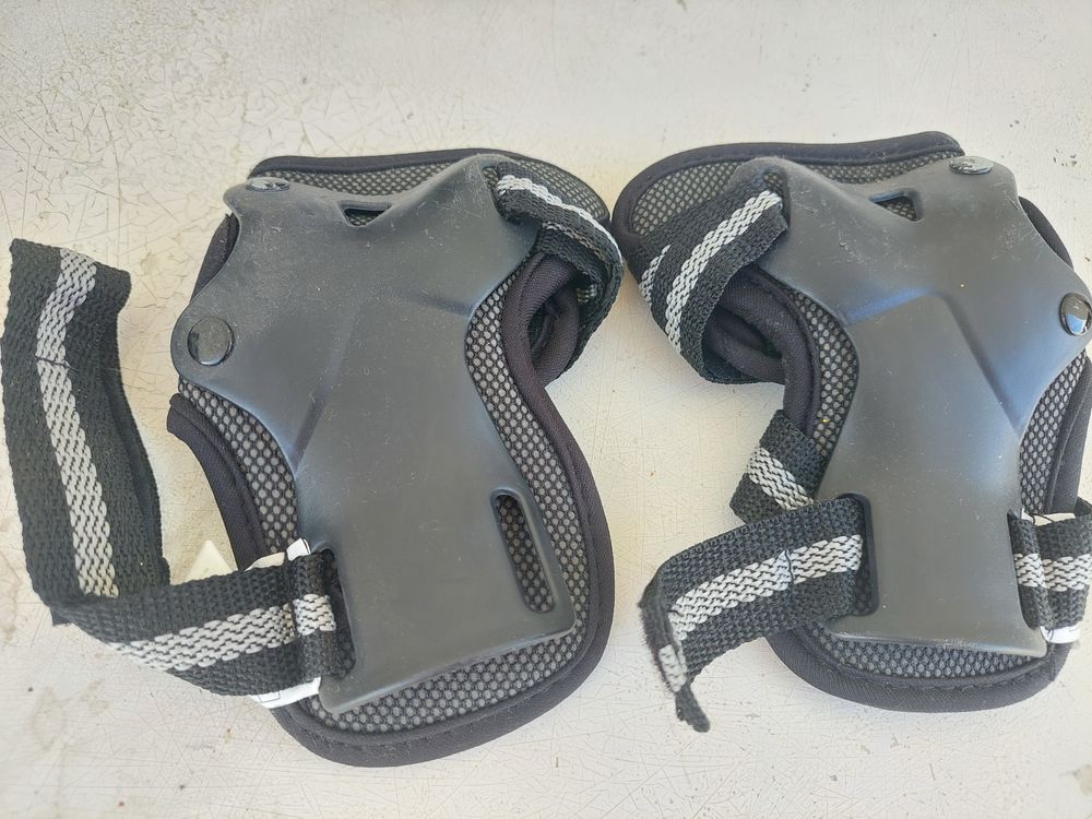 Patins em linha com proteções