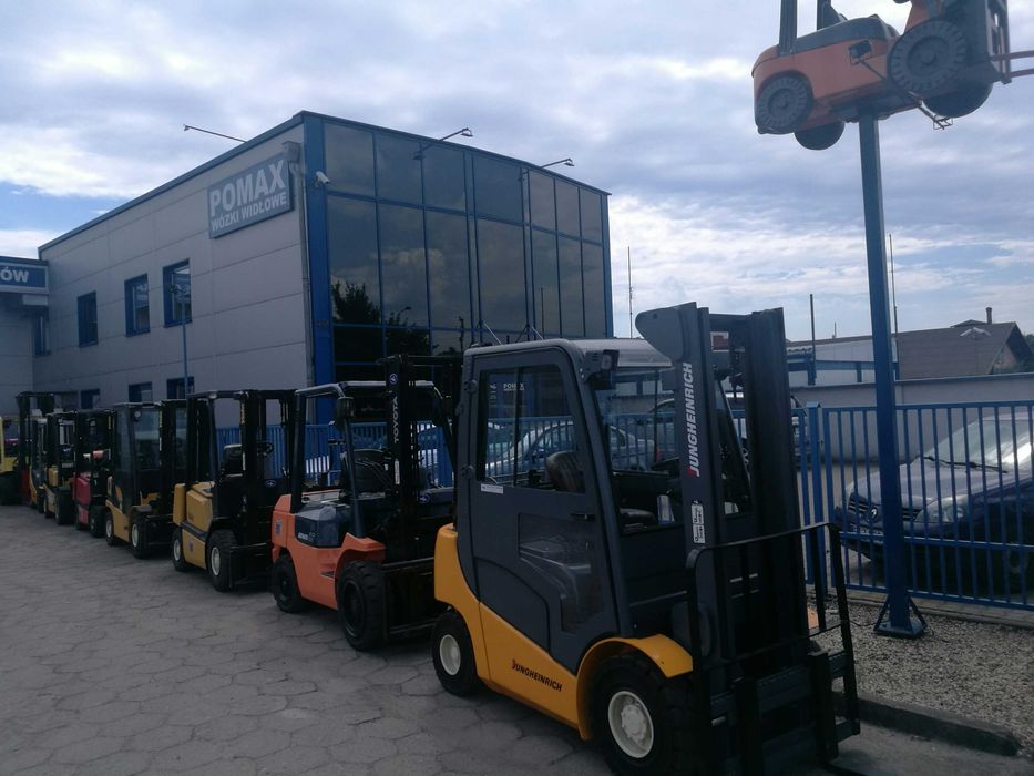 wynajem wózków widłowych Poznań Piła Szamotuły Pniewy Wolsztyn Gniezno